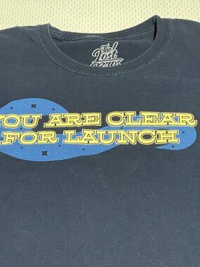 The Lost Bros - Disney Space Mountain Navy Graphic Long Sleeve 3XL *RARE*